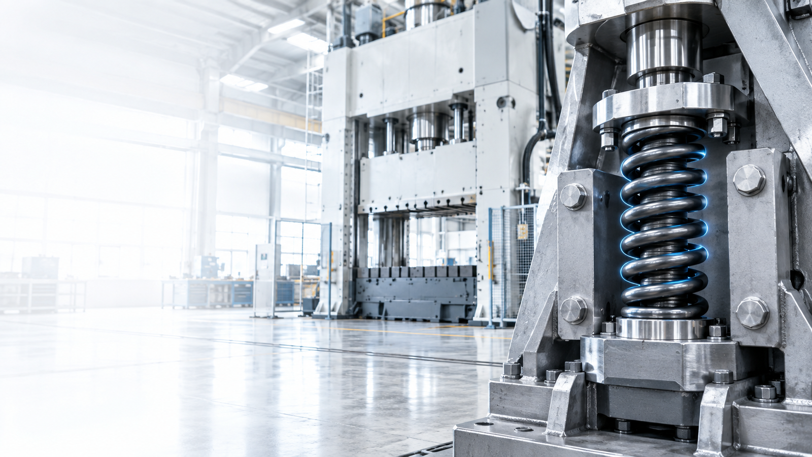 Heavy-duty springs for heavy engineering